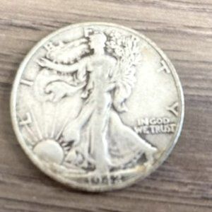 1942 Collectible Walking Liberty Half Dollar